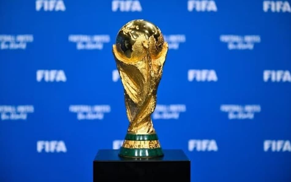 A taça da Copa do Mundo