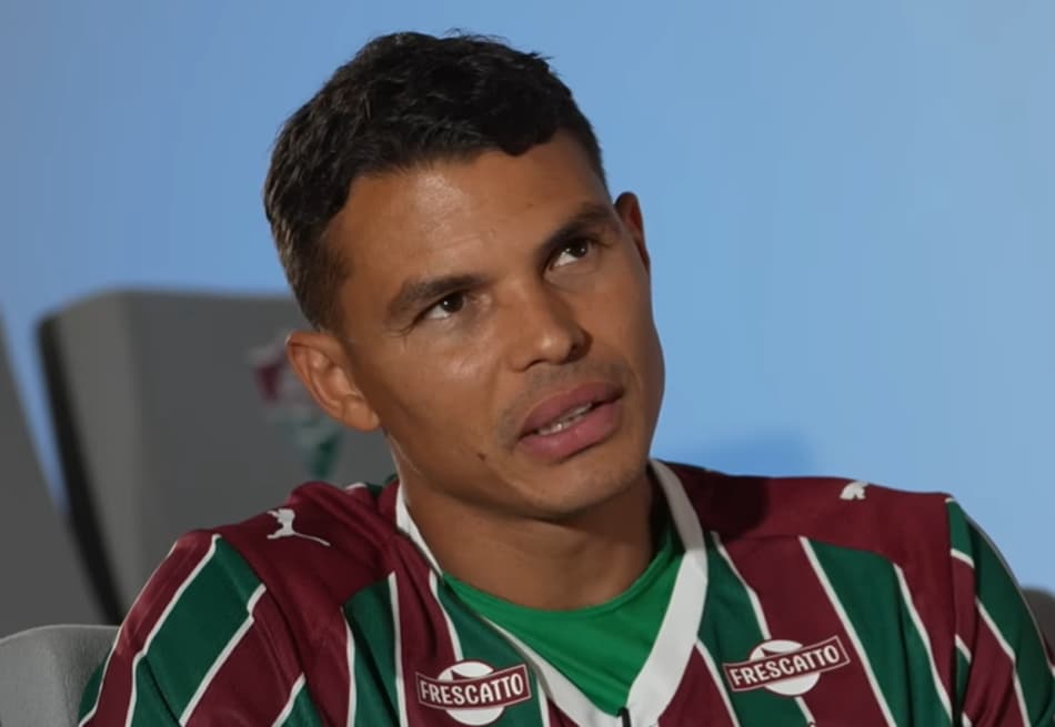 Thiago Silva em entrevisa após retorno ao Fluminense
