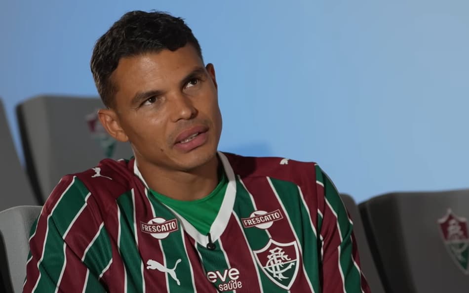 Thiago Silva em entrevisa após retorno ao Fluminense