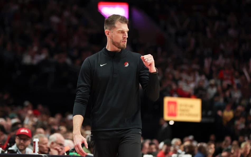 Tiago Splitter estreiou com vitória com Blazers na NBA (Foto: Amanda Loman/AFP)