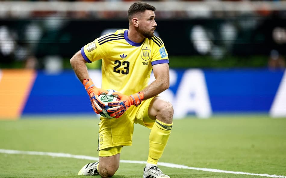 Unai Simon, goleiro da Espanha na Copa
