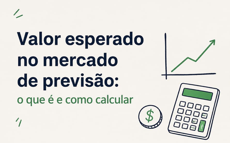 Valor esperado no mercado de previsão o que é e como calcular