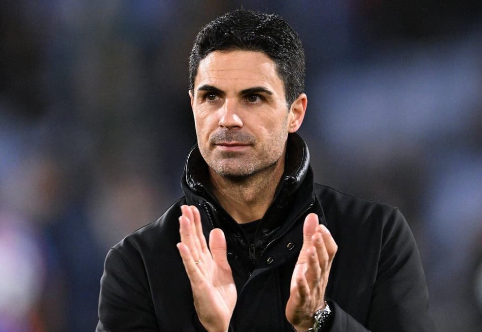 Arteta em partida do Arsenal (Foto: Reprodução/Arsenal)