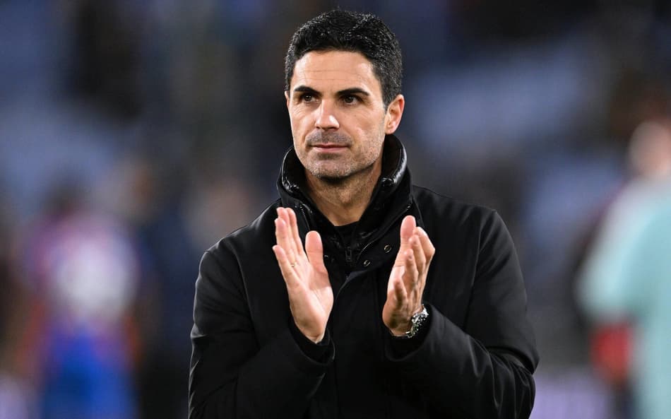 Arteta em partida do Arsenal (Foto: Reprodução/Arsenal)