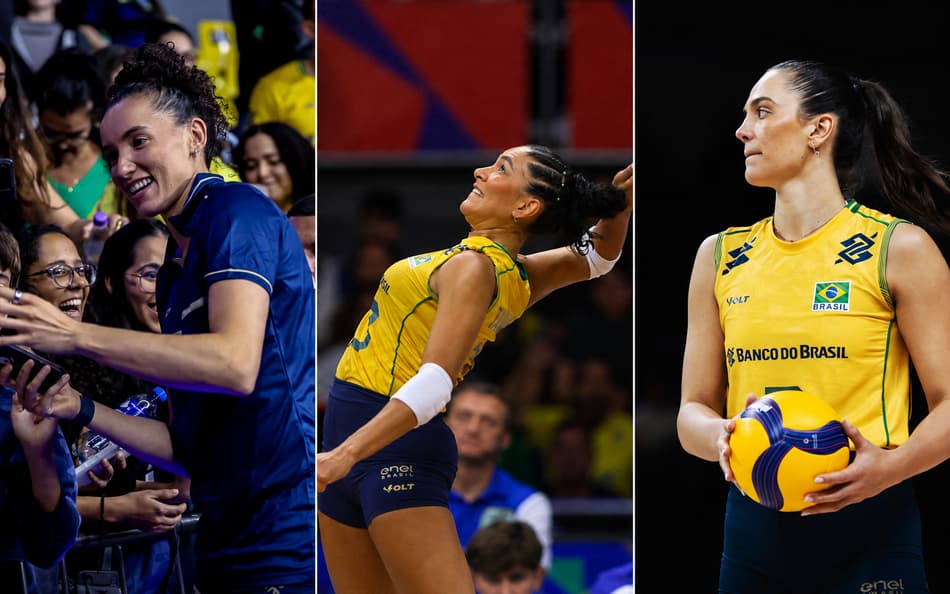 Brasil seguirá desfalcado para a fase final da Liga das Nações de Vôlei