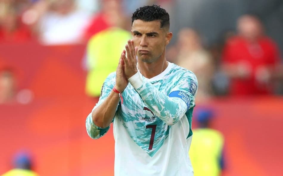Cristiano Ronaldo em Portugal x Croácia pela Copa do Mundo de 2026