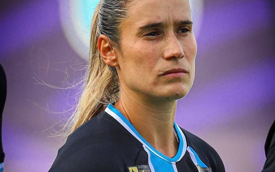 Daniela Montoya se despede do Grêmio. (Grêmio/Divulgação)