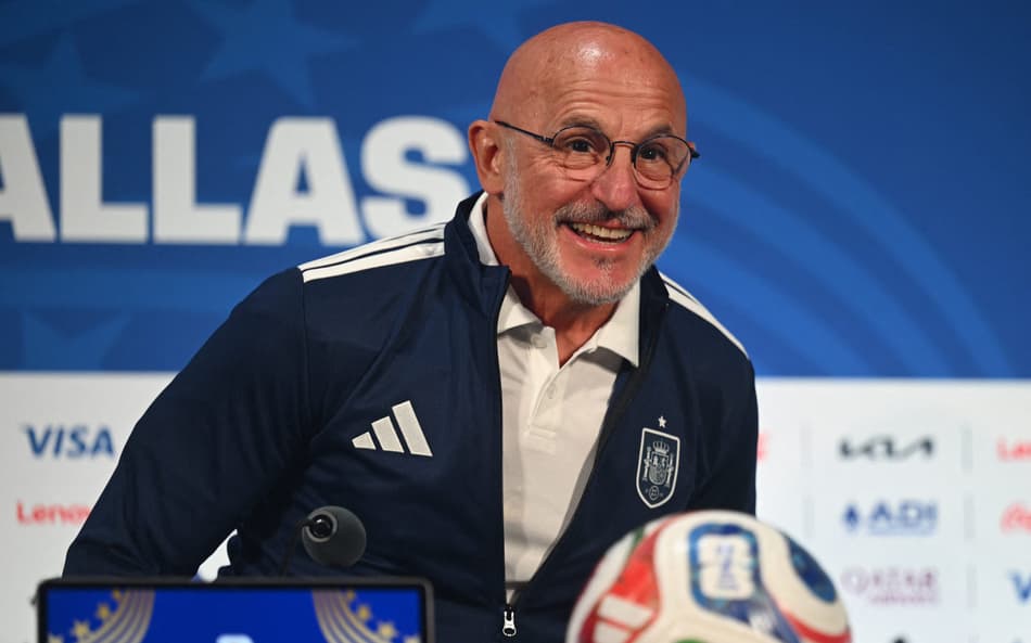 Técnico da Espanha exalta desempenho durante Copa do Mundo (Foto: Mauro Pimentel / AFP)