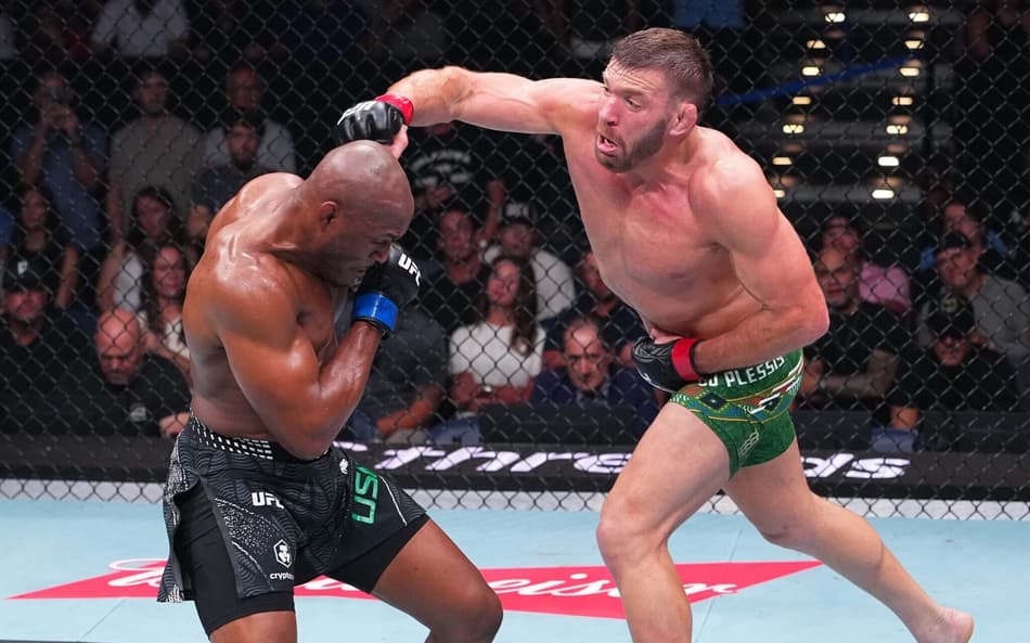 Dricus du Plessis e Kamaru Usman se enfrentaram no UFC Oklahoma City
