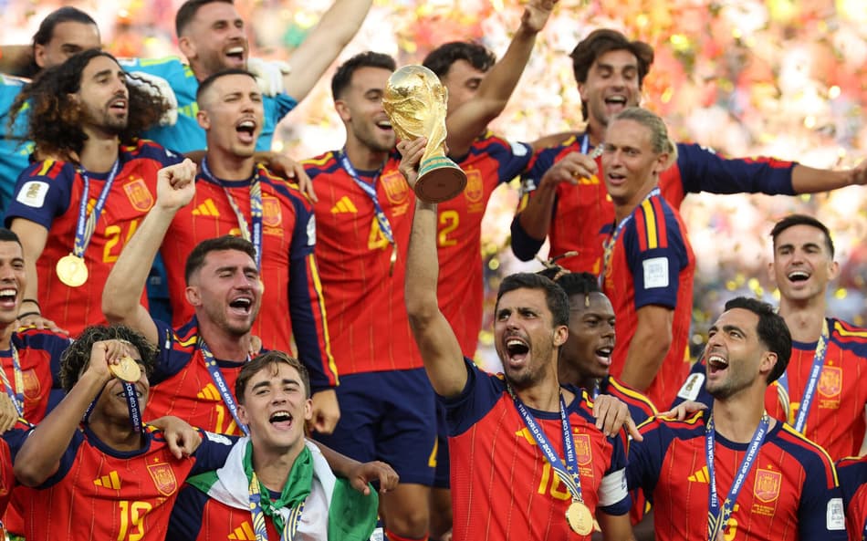 Espanha conquistou seu segundo troféu de Copa do Mundo