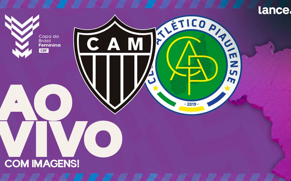 Thumb com escudo do Atlético-MG e Atlético-PI com a taça da Copa do Brasil
