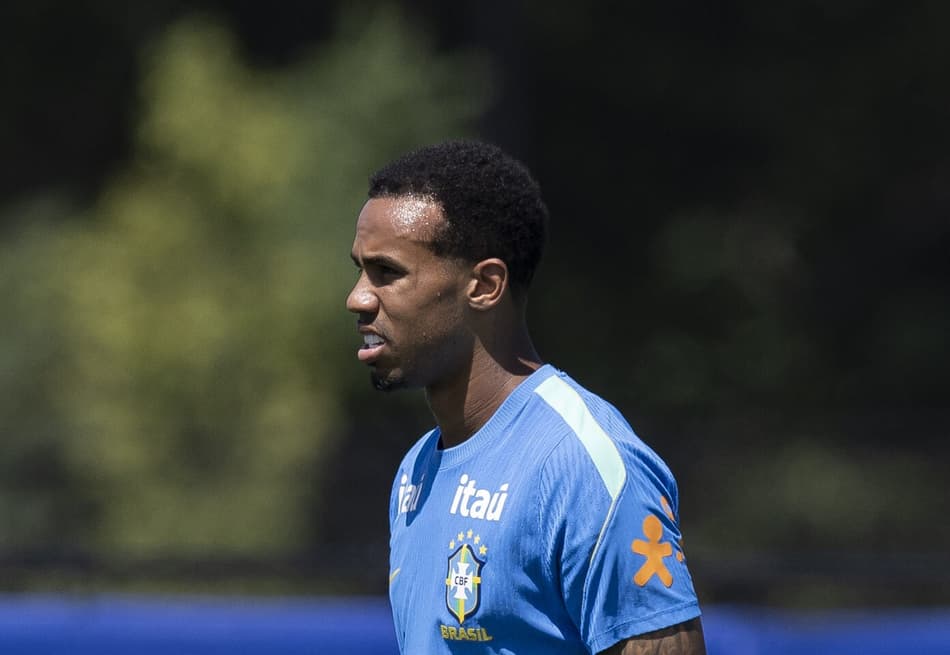 Treino da seleção brasileira