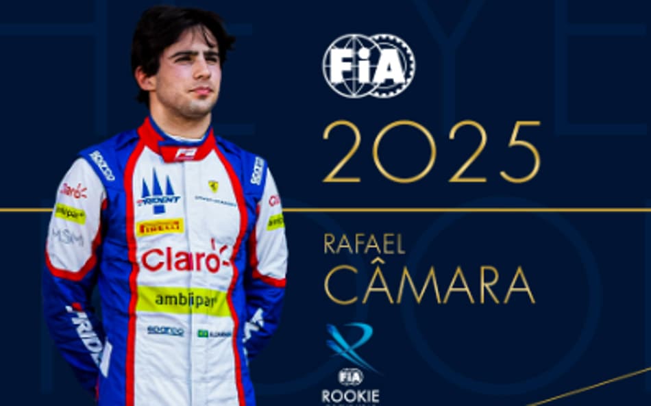 Rafael Câmara é premiado por desempenho na Fórmula 3 (Divulgação)