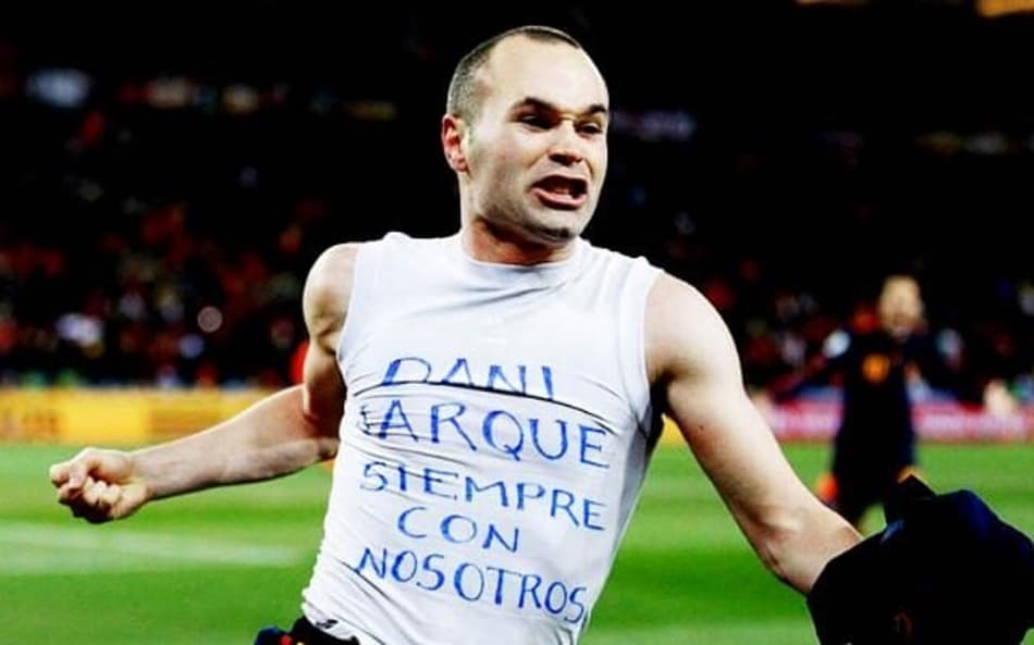 Iniesta Copa do Mundo 2010