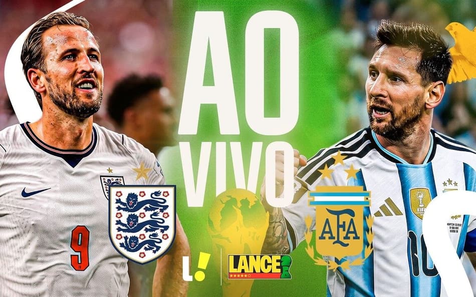 Inglaterra x Argentina - Copa do Mundo - Lance!TV