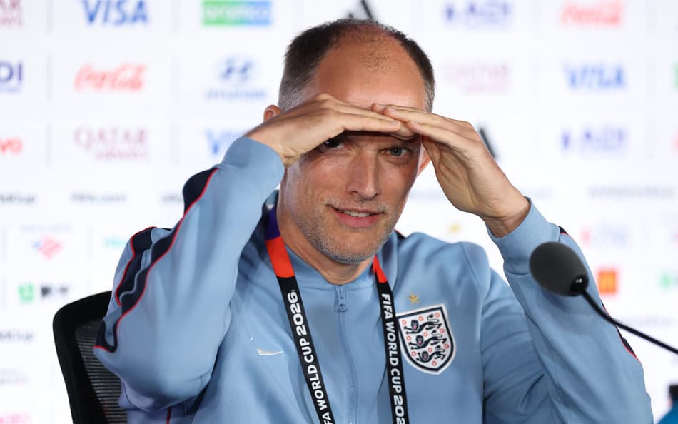 Thomas Tuchel em entrevista coletiva antes da semifinal da Copa do Mundo de 2026 contra a Argentina