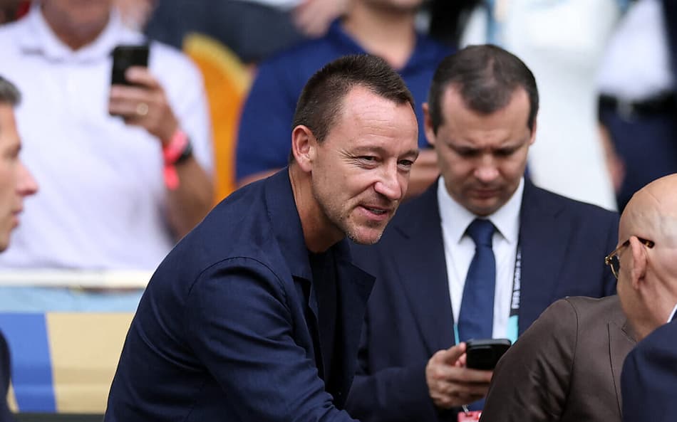 John Terry acompanha jogo da Inglaterra na Copa do Mundo