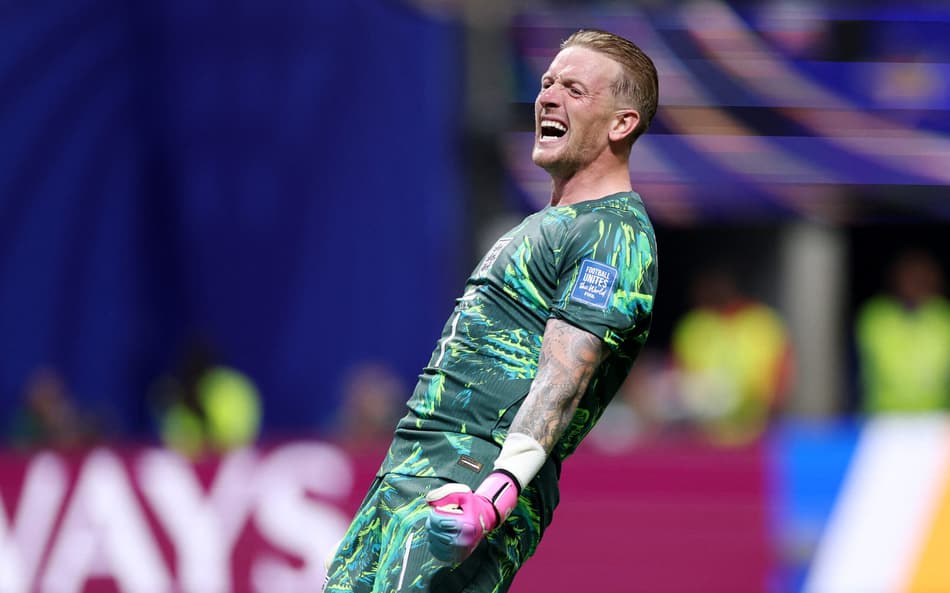 Jordan Pickford, da Inglaterra, na Copa do Mundo 2026