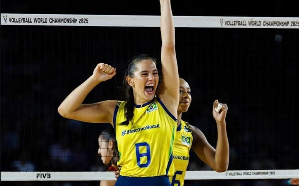 Julia Kudiess pela Seleção Brasileira (Foto: Reprodução/ Instagram)
