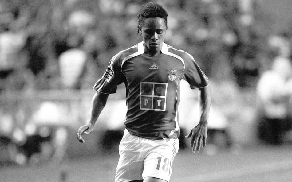 Manu em ação pelo Benfica de Portugal