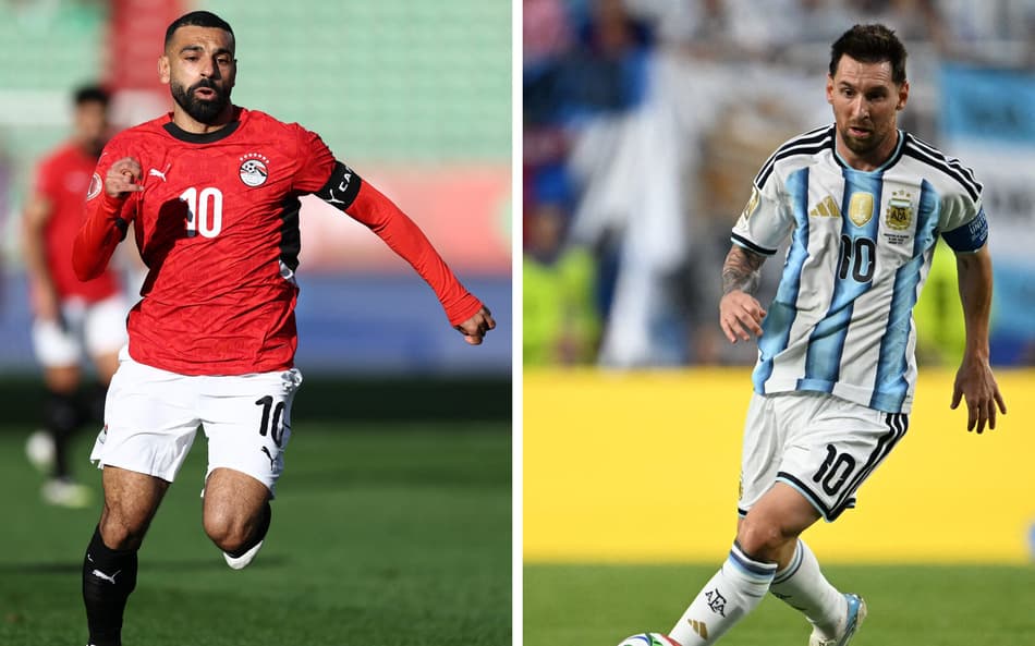 Mohamed Salah e Lionel Messi