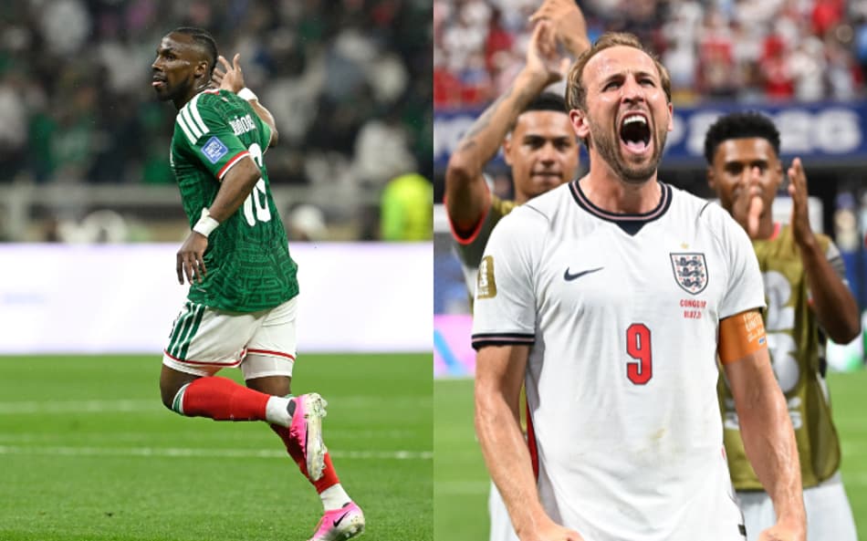 México e Inglaterra vão se enfrentar pelas oitavas de final da Copa do Mundo de 2026