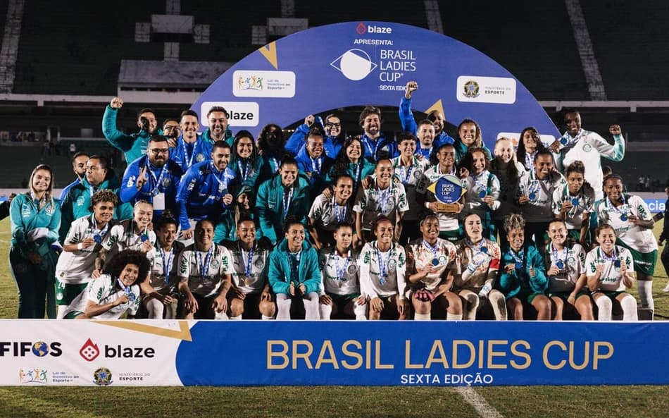 Palmeiras é campeão da Brasil Ladies Cup 2026. (Foto: Guilherme Veiga/Brasil Ladies Cup)