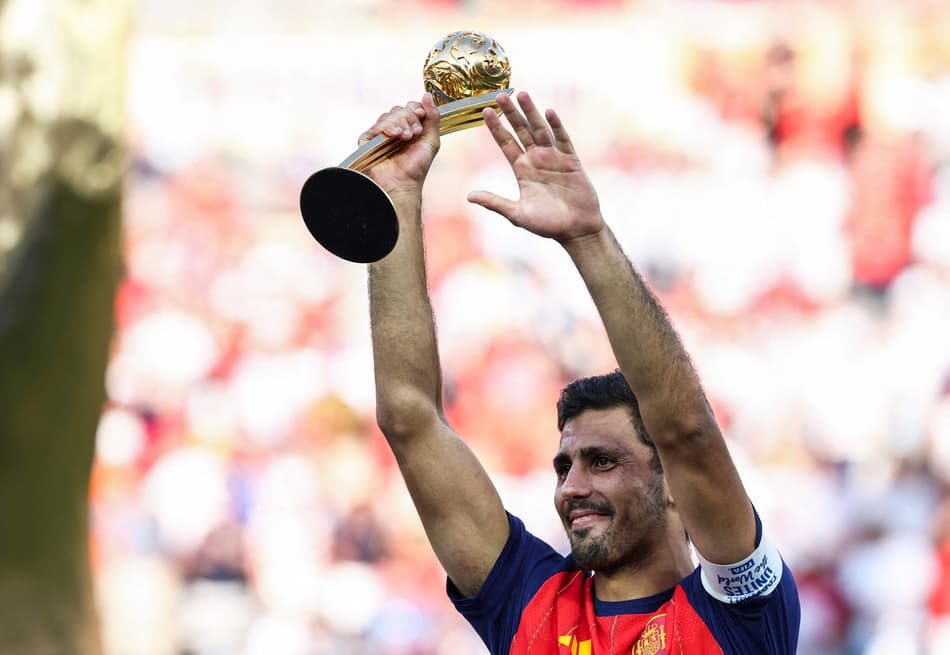 Rodri, da Espanha, conquistou a Bola de Ouro da Copa do Mundo de 2026