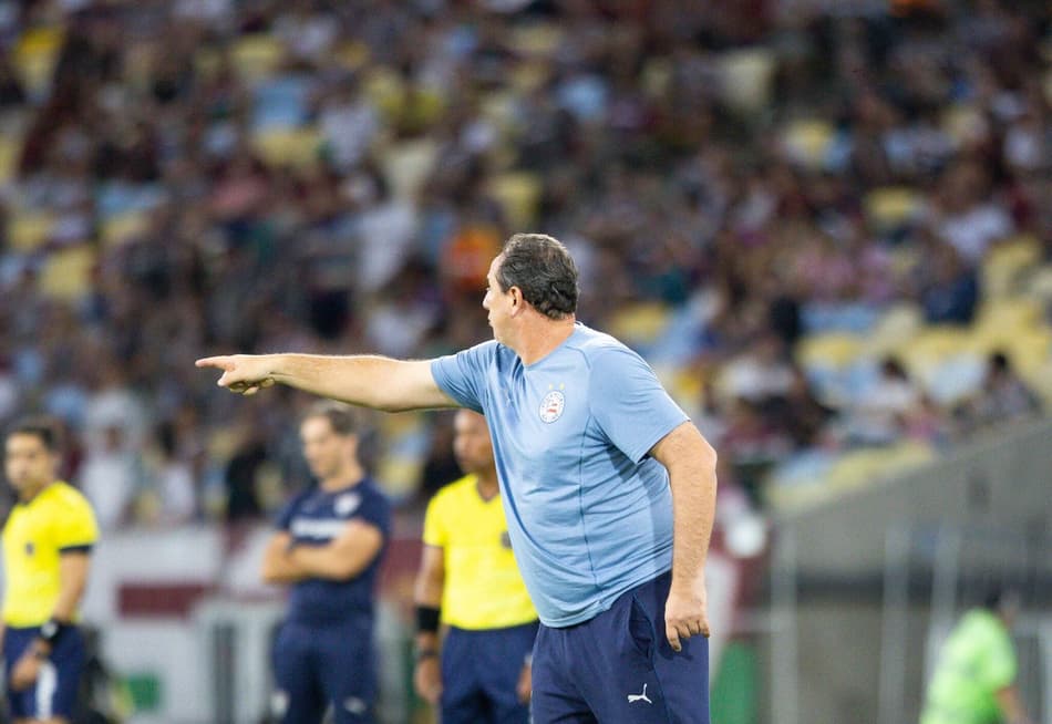 Rogério Ceni na beiro do campo