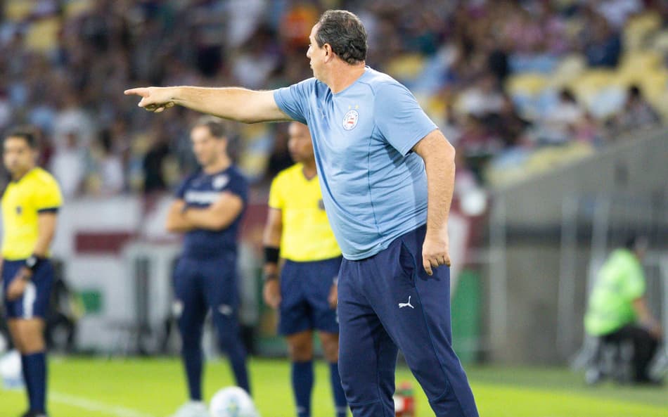 Rogério Ceni na beiro do campo