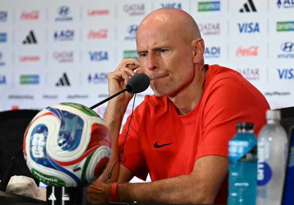 Stale Solbakken, técnico da Noruega, na véspera do jogo com a Inglaterra pelas quartas de final da Copa do Mundo