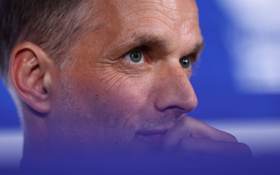 Thomas Tuchel, técnico da Inglaterra, durante entrevista na véspera de Inglaterra x Argentina