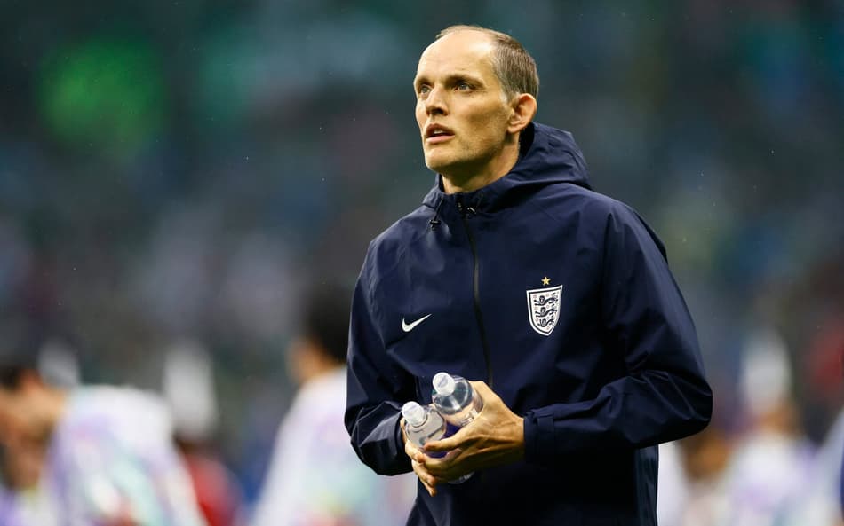 Thomas Tuchel em México 2x3 Inglaterra pela Copa do Mundo de 2026