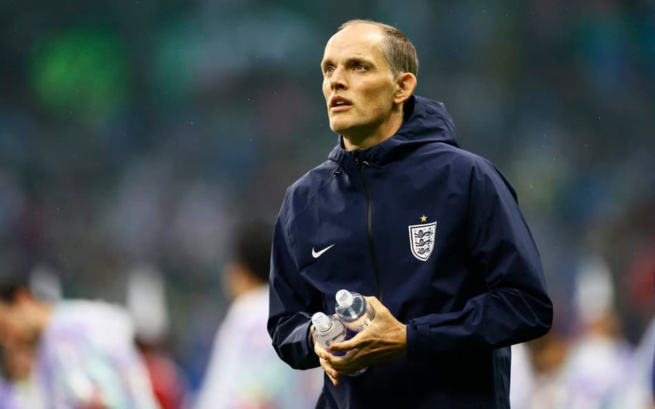 Thomas Tuchel em México 2x3 Inglaterra pela Copa do Mundo de 2026