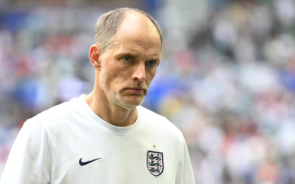 Thomas Tuchel em França 4x6 Inglaterra pela Copa do Mundo
