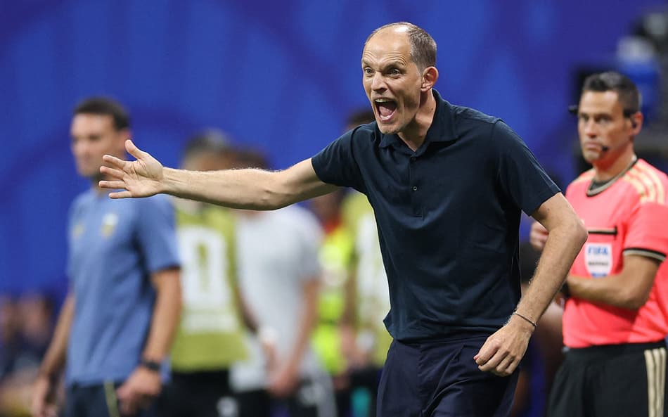 Thomas Tuchel em Inglaterra 1x2 Argentina pela semifinal da Copa do Mundo