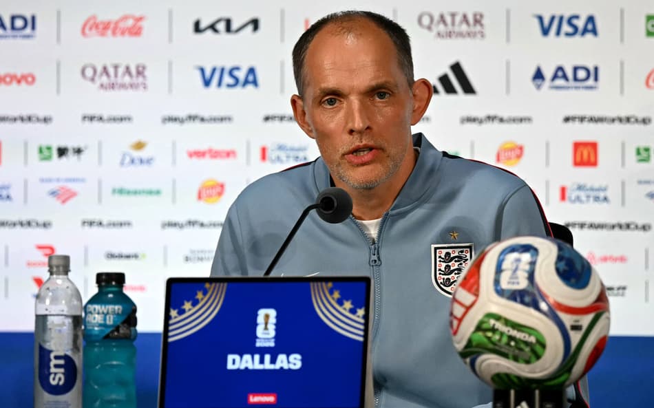 Thomas Tuchel em Inglaterra 4x2 Croácia pela Copa do Mundo