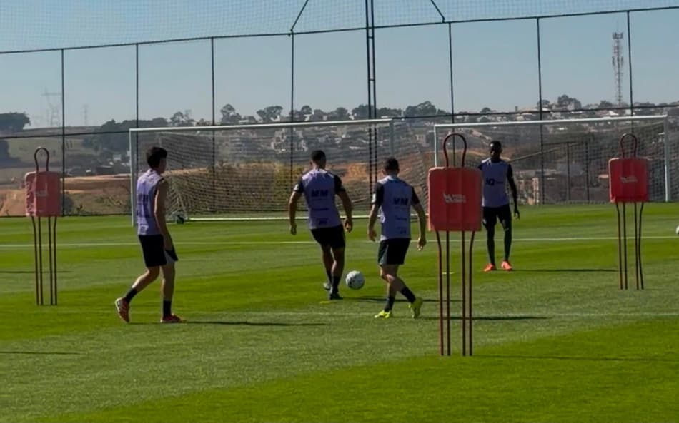 treino aberto Atlético (Foto: Pedro Souza /Atlético)