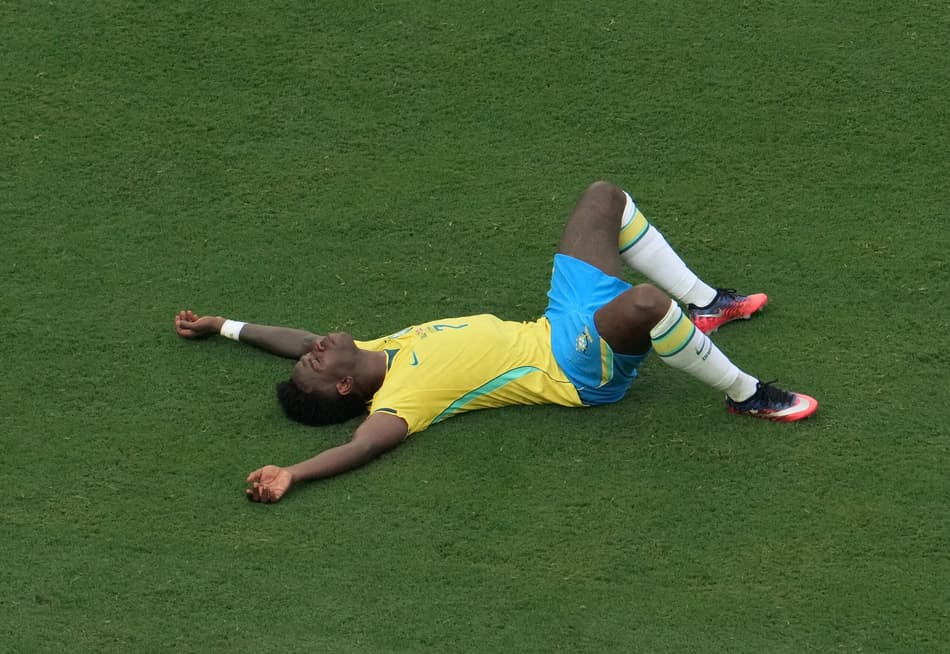 Vini Jr após eliminação do Brasil na Copa do Mundo de 2026