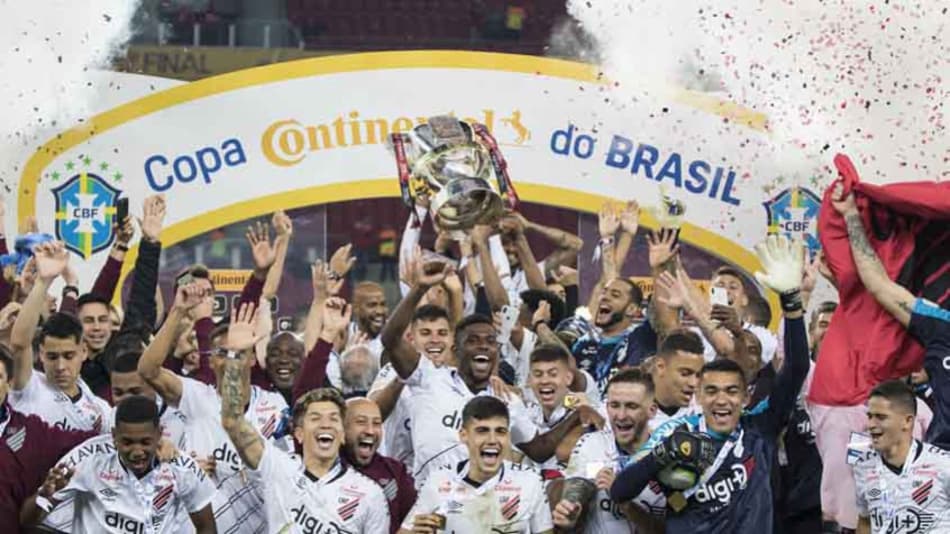 Campeão da Copa do Brasil, o Athletico-PR garantiu presença na competição.