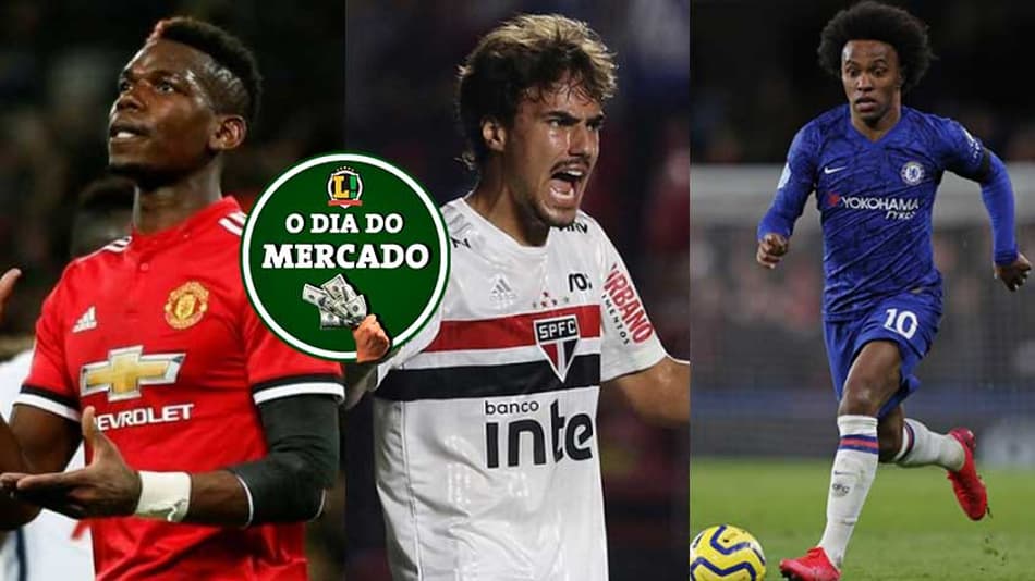 O dia do mercado: Juventus quer retorno de Pogba, Barça mira meia da Inter de Milão e Willian mais longe de renovação com o Chelsea
