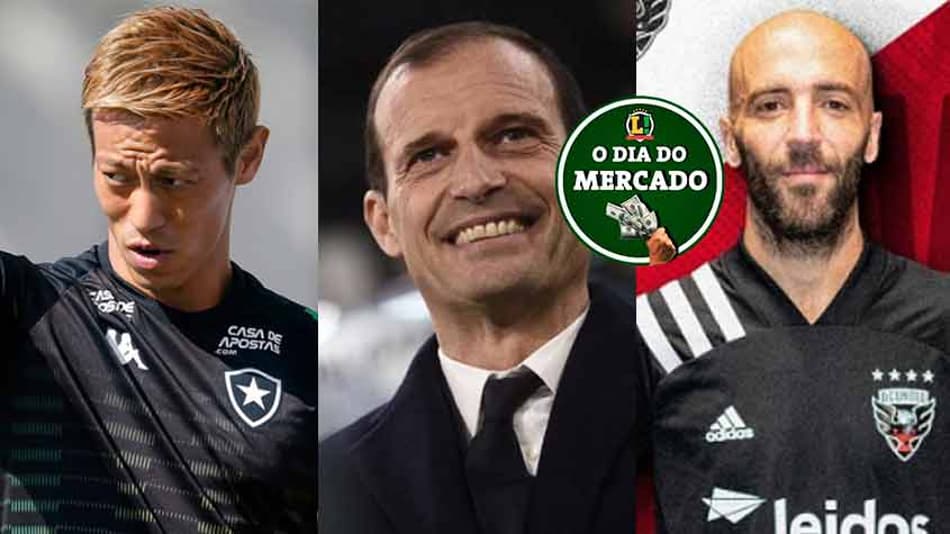 Dia do mercado: o futuro de Honda, Allegri cobiçado, Higuaín em evidência e mais