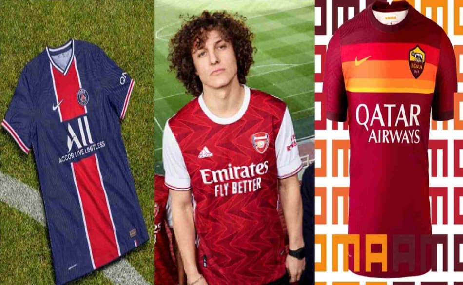 De mantos novos! Confira novas camisas oficiais de grandes clubes da Europa