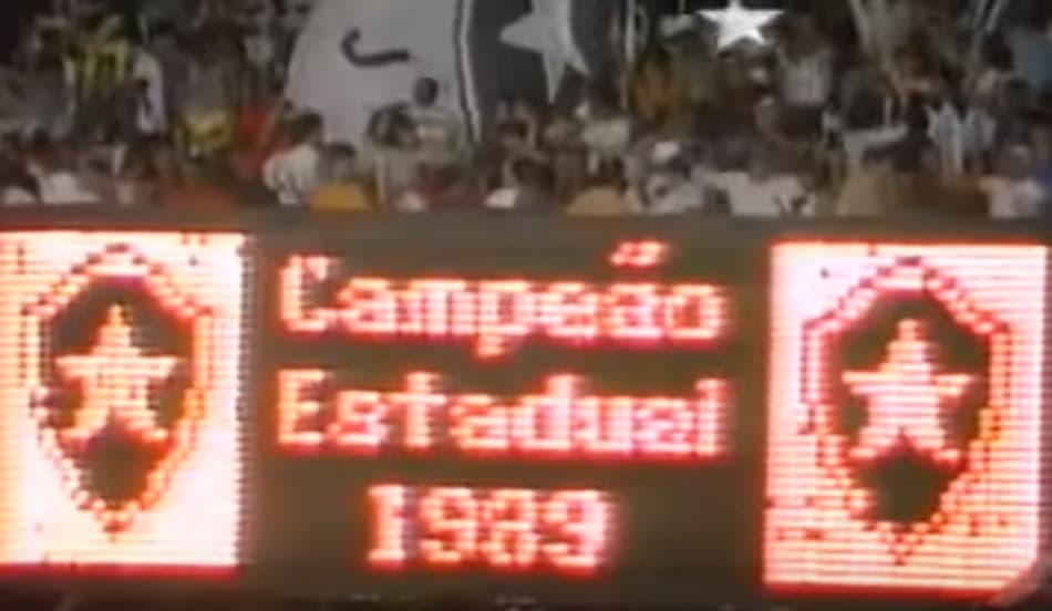 Placar Maracanã 1989