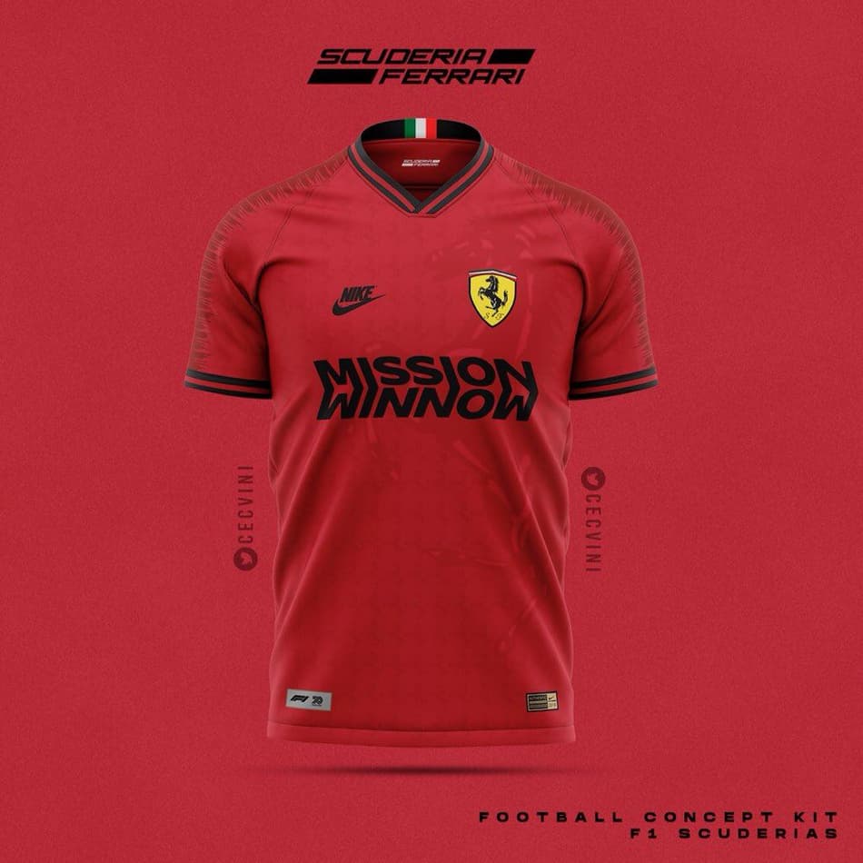 Ferrari, Futebol, Fórmula 1