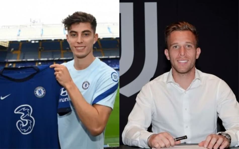Kai Havertz e Arthur