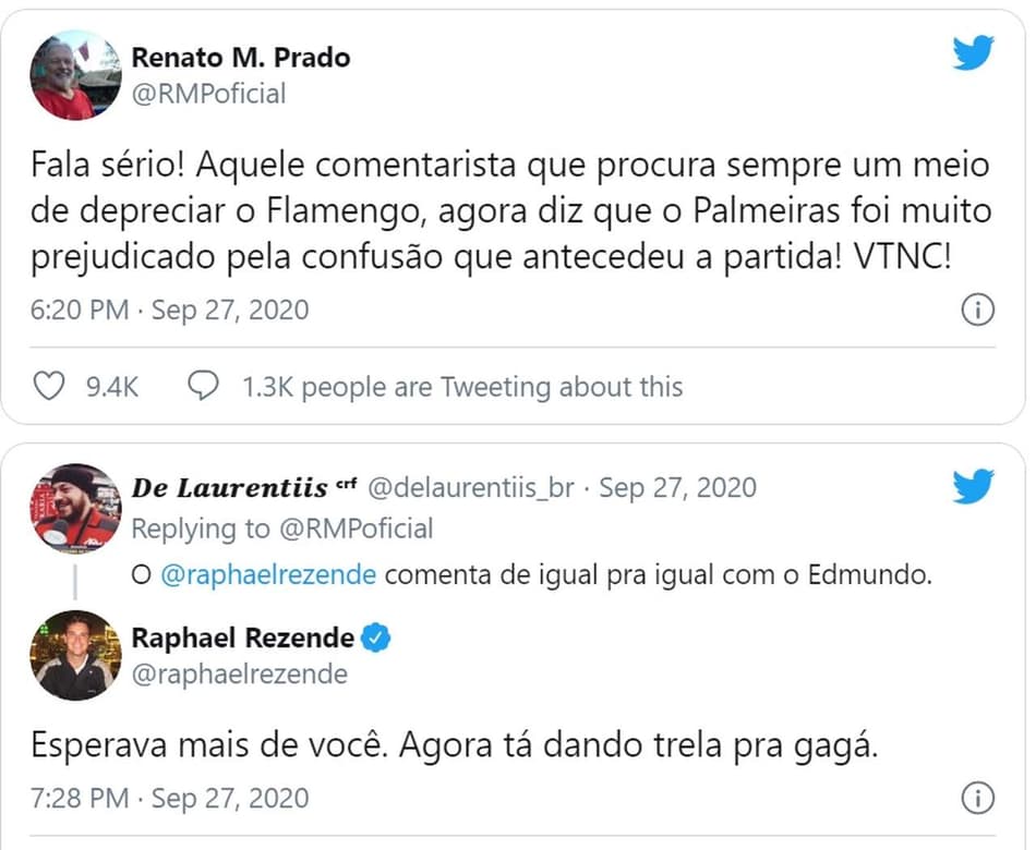 Renato Maurício Prado e Raphael Rezende
