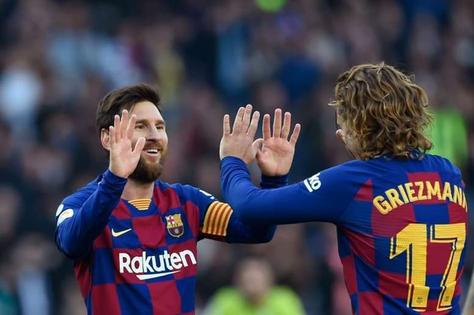 Messi e Antoine Griezmann