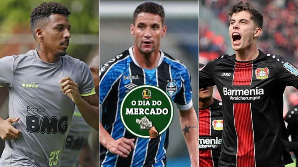 Dia do Mercado: Cavani chegando e Thiago Neves de saída do Grêmio, Havertz no Chelsea…