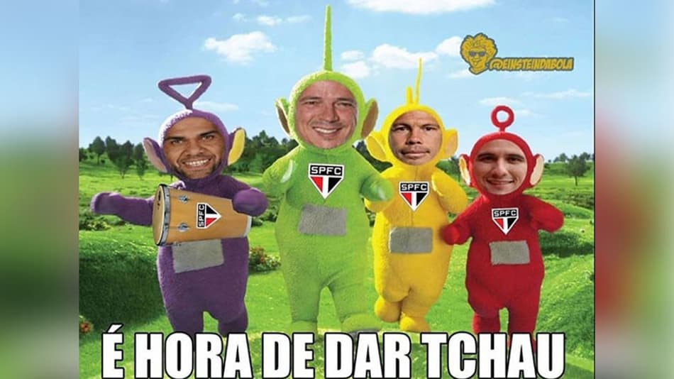 Eliminado da Libertadores, São Paulo é alvo de memes dos rivais